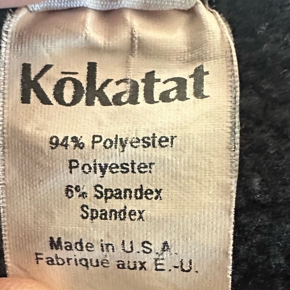 KOKATAT FLEECE LINED BLACK BASE LAYER PANTS SIZE XL - Picture 12 of 12